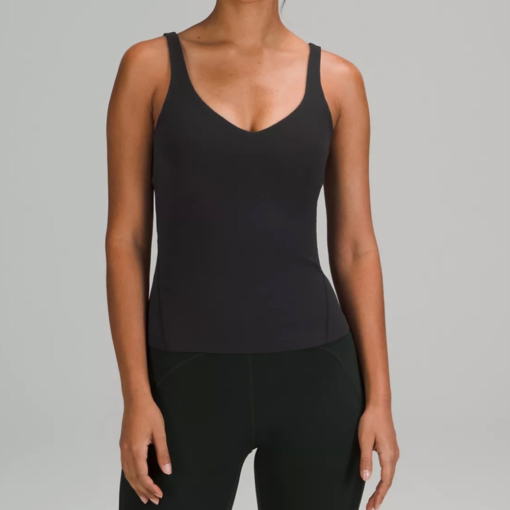 NWT Lululemon Align Tank Navy blue Waist length size 4